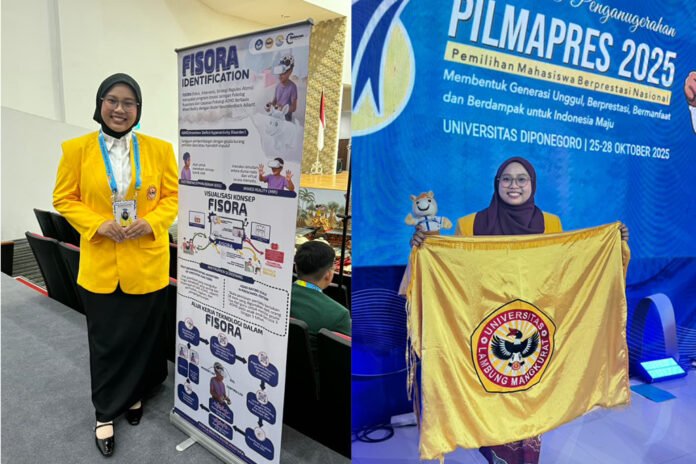 Nabila Regita Putri Mustafa Mahasiswi ULM Nabila Regita Masuk 15 Besar PILMAPRES Nasional Lewat Inovasi FISORA Teknologi Mixed Reality untuk Diagnosa ADHD Kalsel Kalimantan Selatan