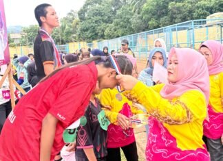 Perwosi Kotabaru Gelar Penutupan Kejuaraan Atletik Wanita 2025