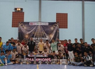 Saijaan Futsal Championship 2026 Tuntas, MKS Reborn Kunci Gelar Juara