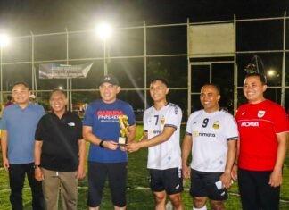 Polres Tanah Laut Raih Runner Up di Turnamen Mini Soccer Forkopimda Ramadan 2026