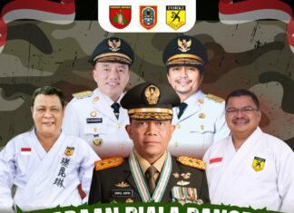 Piala Pangdam XXII Tambun Bungai 2026 Siap Digelar di Banjarmasin, Libatkan Karateka Kalsel/Teng