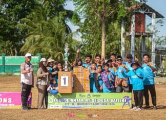 Festival Minisoccer Agustusan 2026 di Batilai, Tiga Kategori Lahirkan Juara